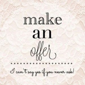Make me an offer!